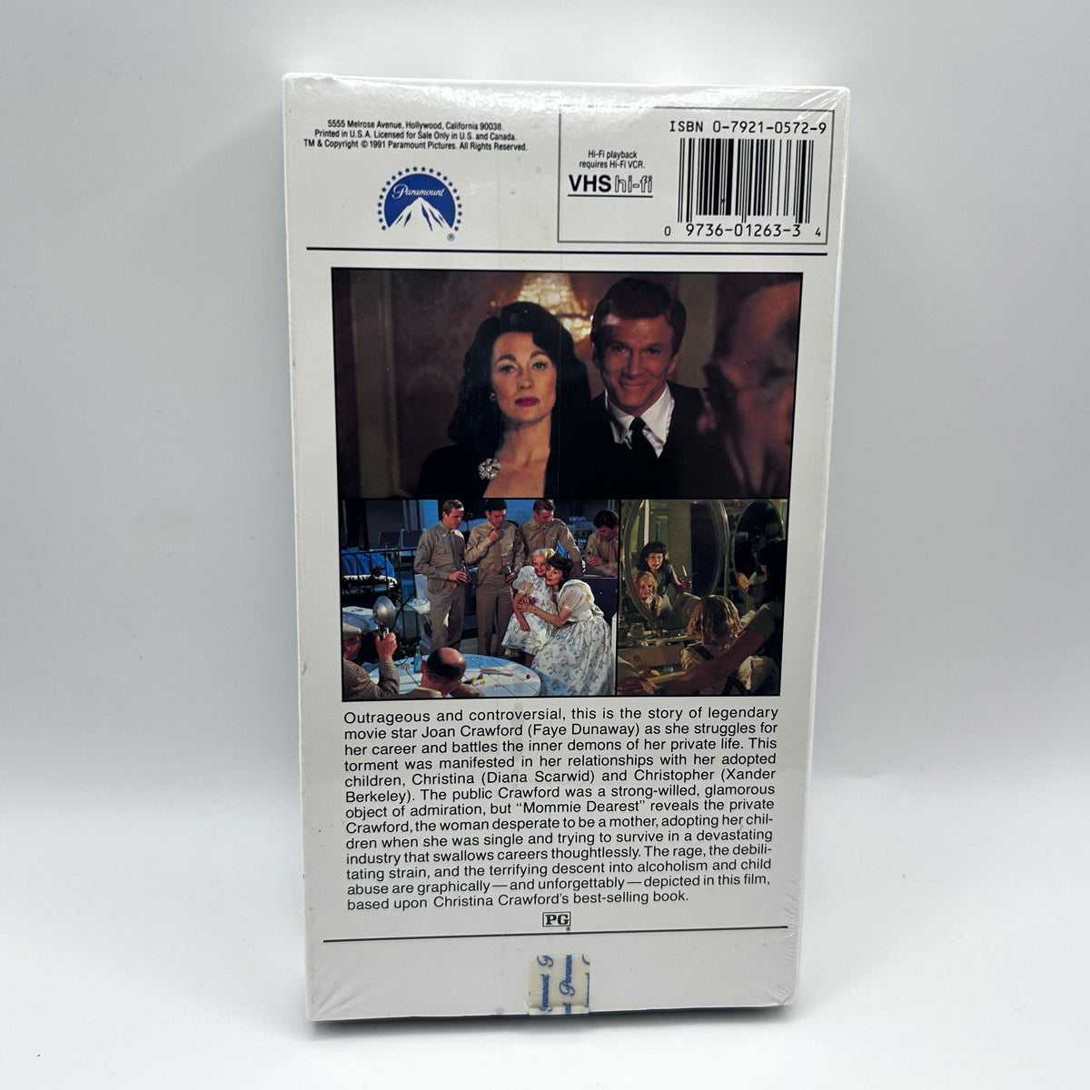 Mommie Dearest VHS