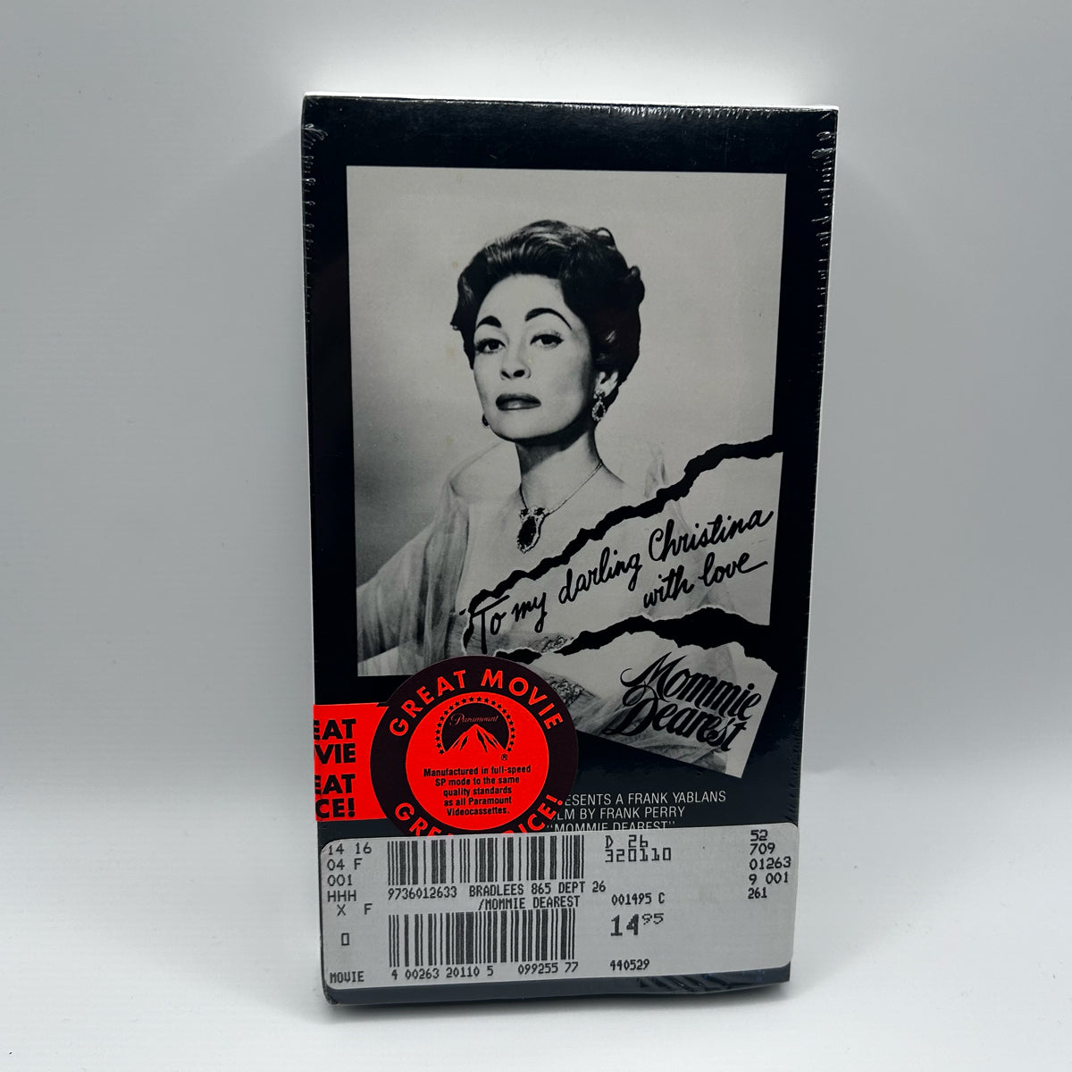 Mommie Dearest VHS