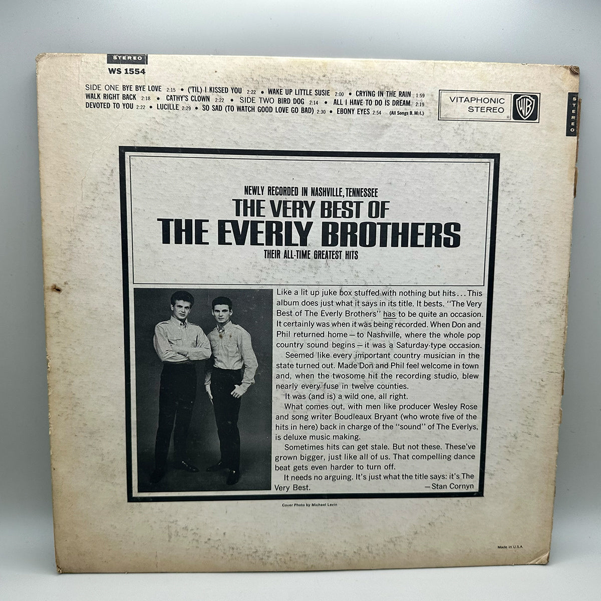 Very Best of The Everly Brothers LP