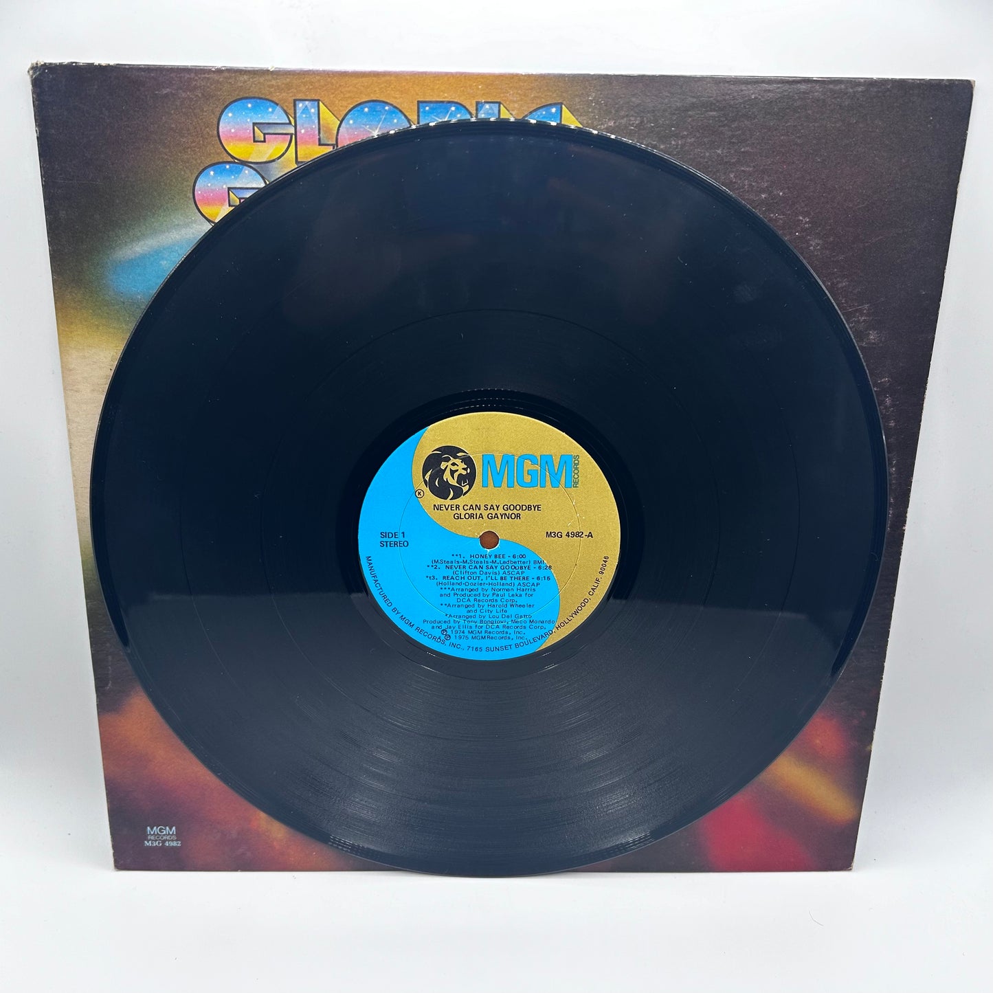 Gloria Gaynor Never Can Say Goodbye 1975 MGM Records LP Vinyl