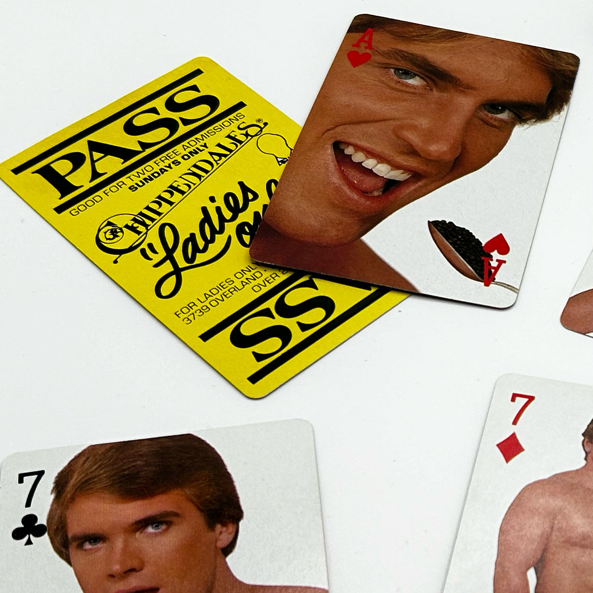 Chippendales Playing Cards