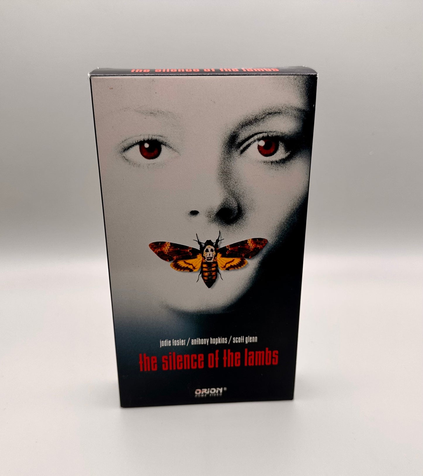 Silence Of The Lambs Jodie Foster Anthony Hopkins Jonathan Demme VHS 1990 Orion Video