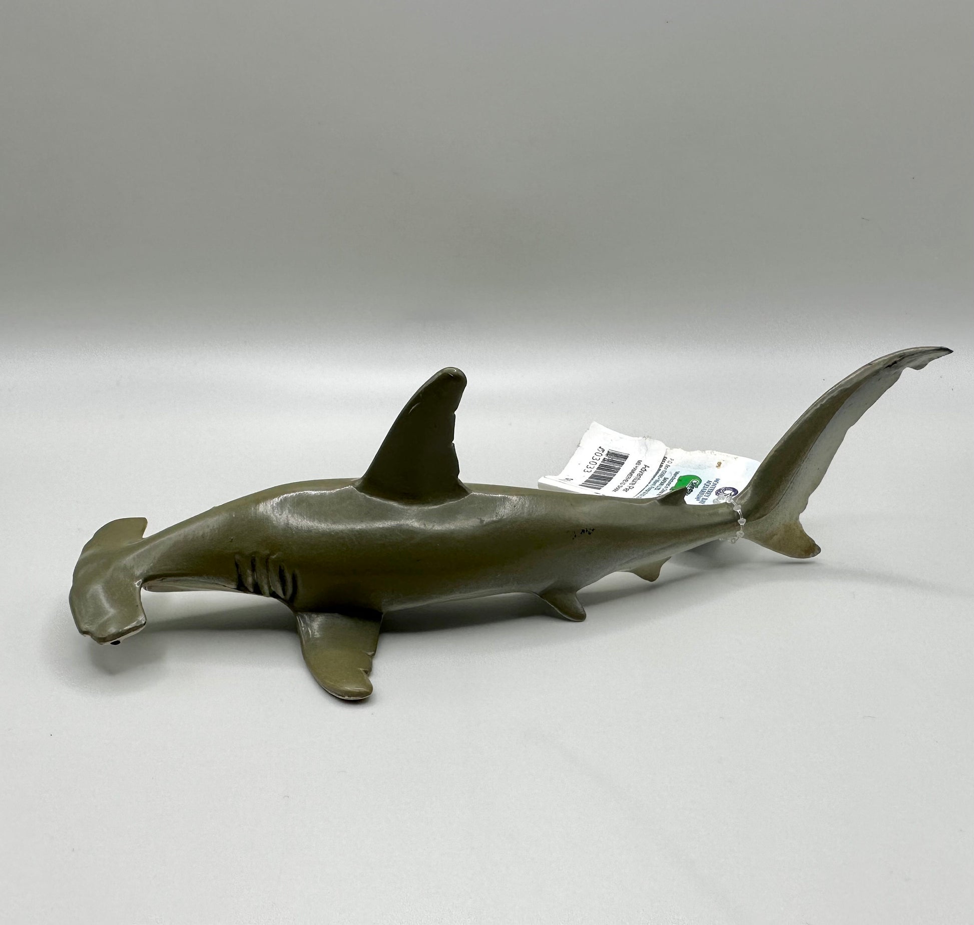 Hammerhead Shark Monterey Bay Sea Vintage 1991 Figure Safari LTD 8” Gray White