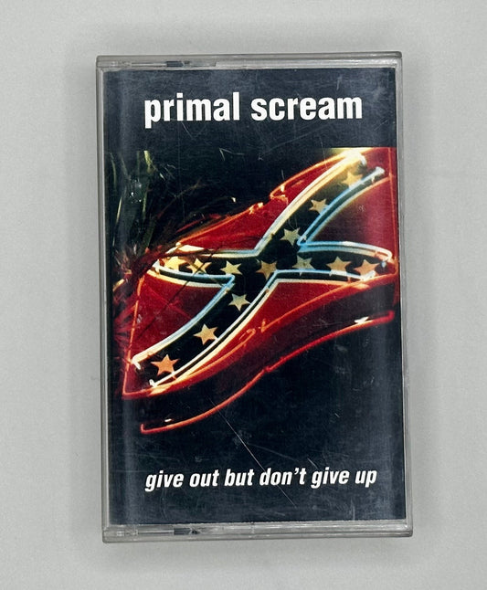 Primal Scream Give Out But Don’t Give Up Cassette Tape 90s TESTED