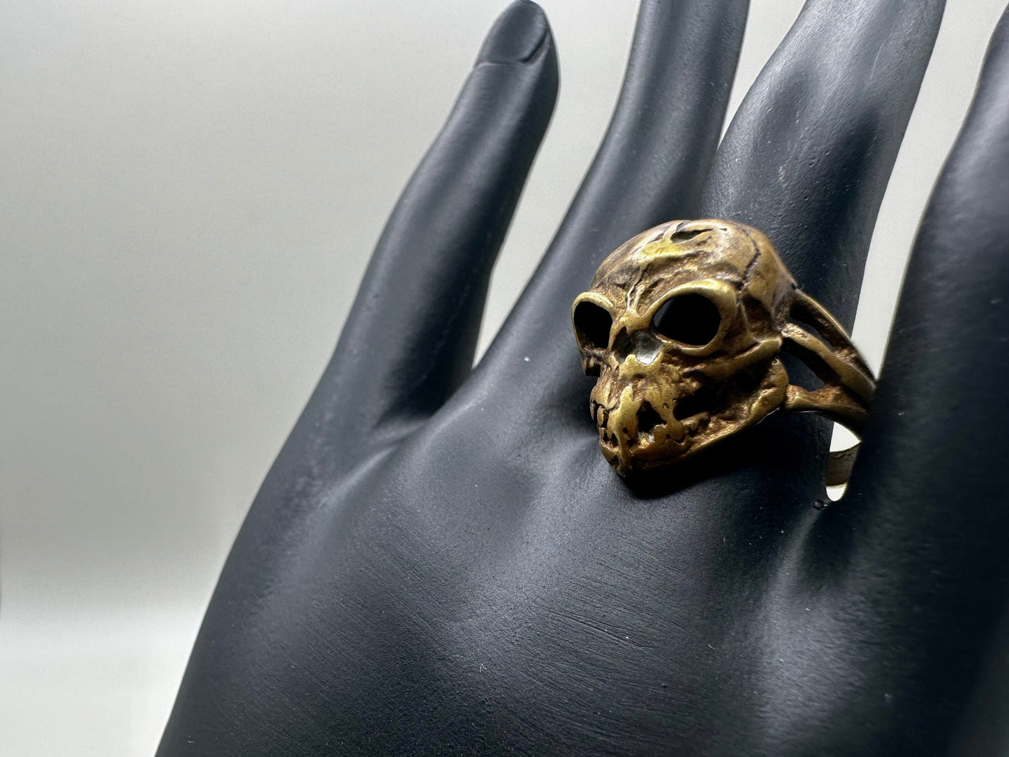 Skull Eastern Caribbean Grenada Vintage Ring Size 10