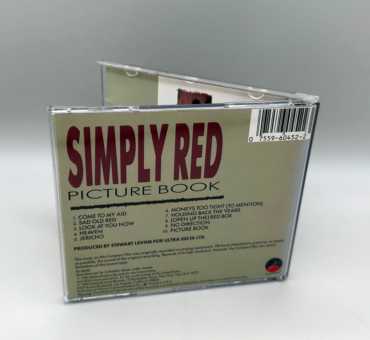 Simply Red - Picture Book Album CD 1985 Elektra Records