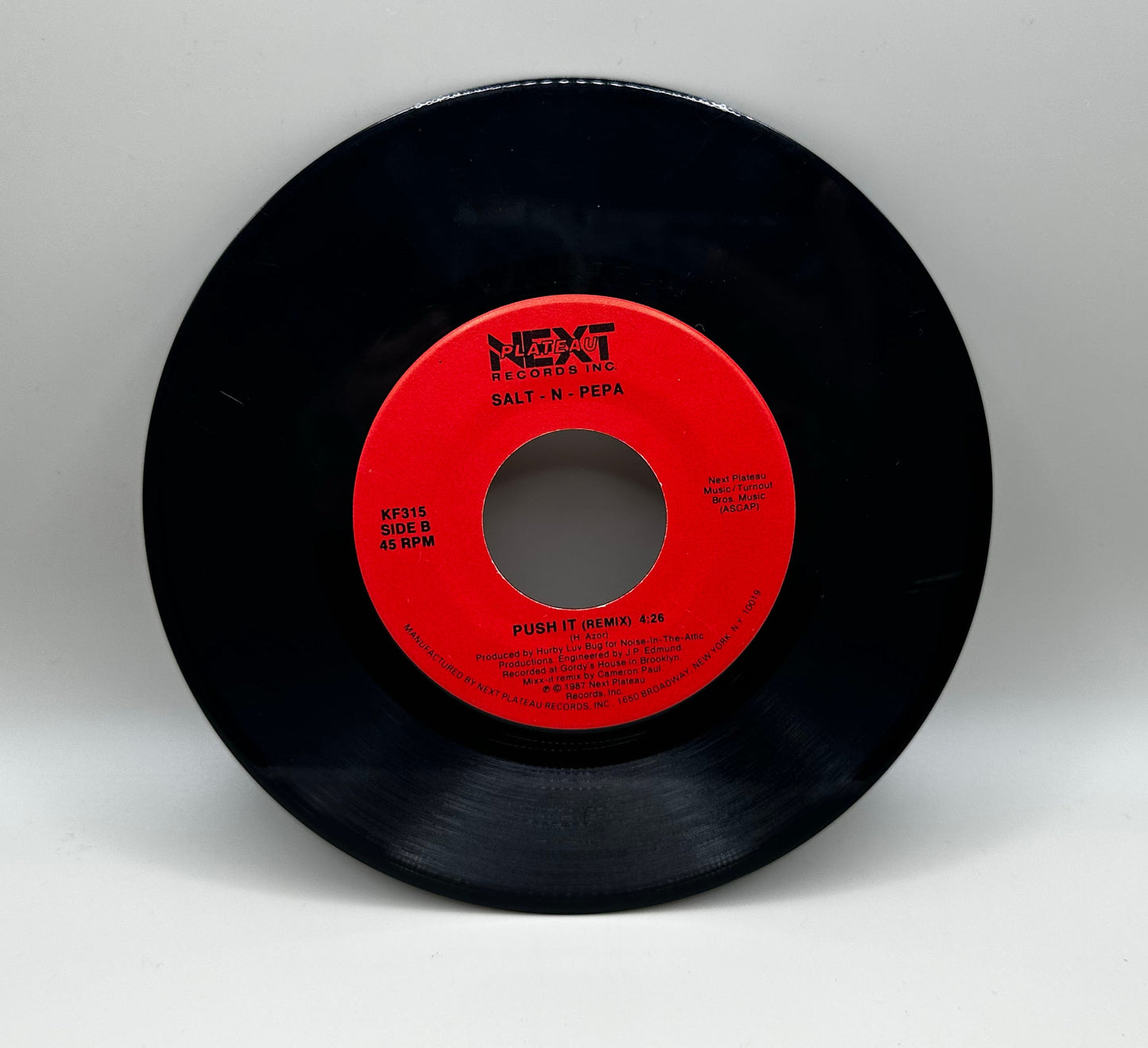 Salt-N-Pepa - Push It (Remix) and Tramp (Remix) 45 Vinyl RPM