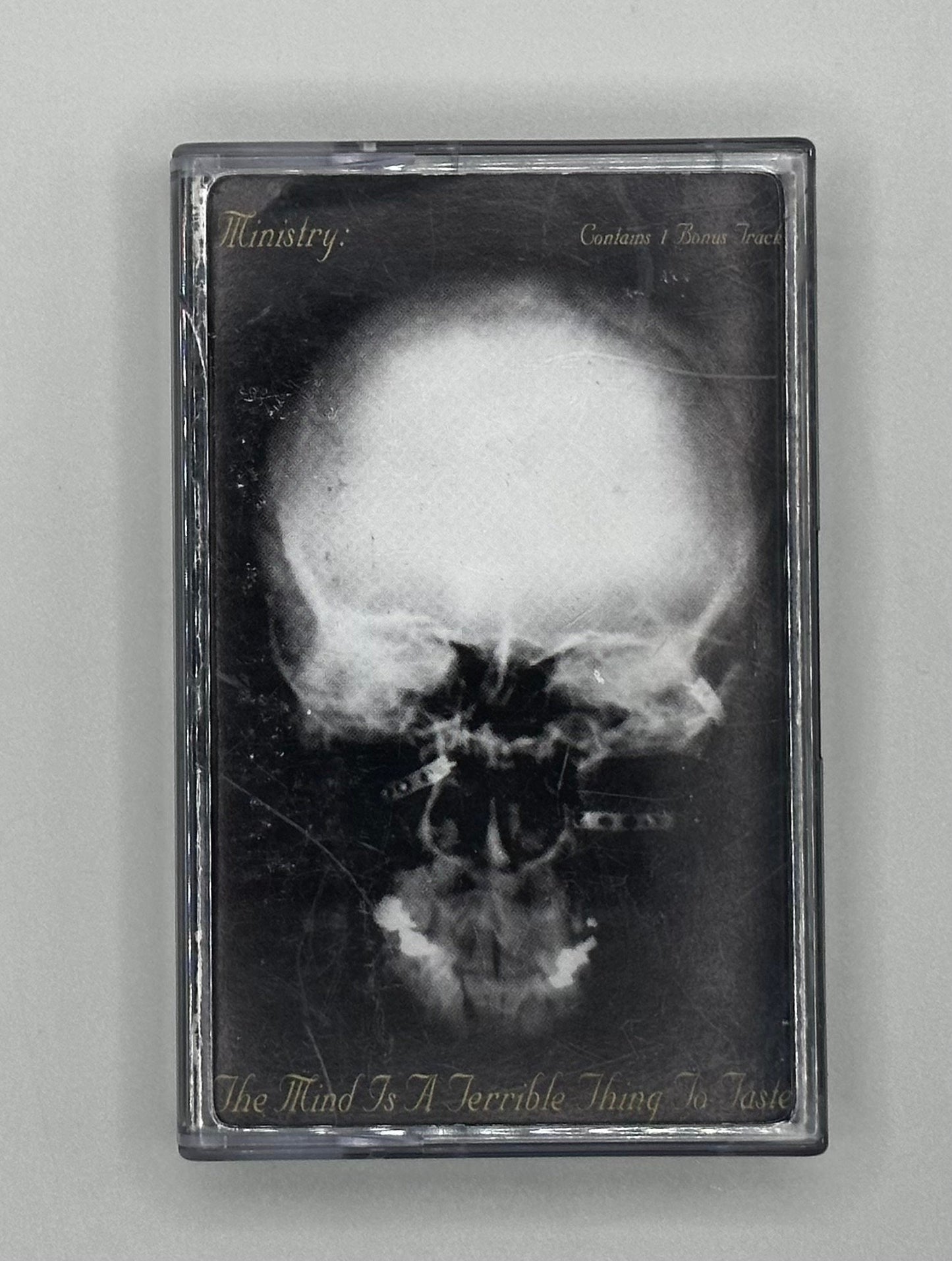 Ministry - The Mind Is A Terrible Thing To Taste Cassette Tape 80s Industrial TESTED