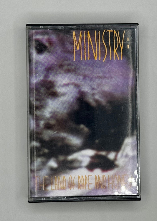 Ministry - The Land of Rape and Honey Cassette Tape 80s Industrial TESTED