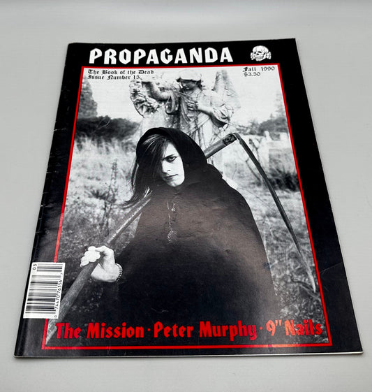 Propaganda Goth Magazine Issue Number 15 Fall 1990 RARE