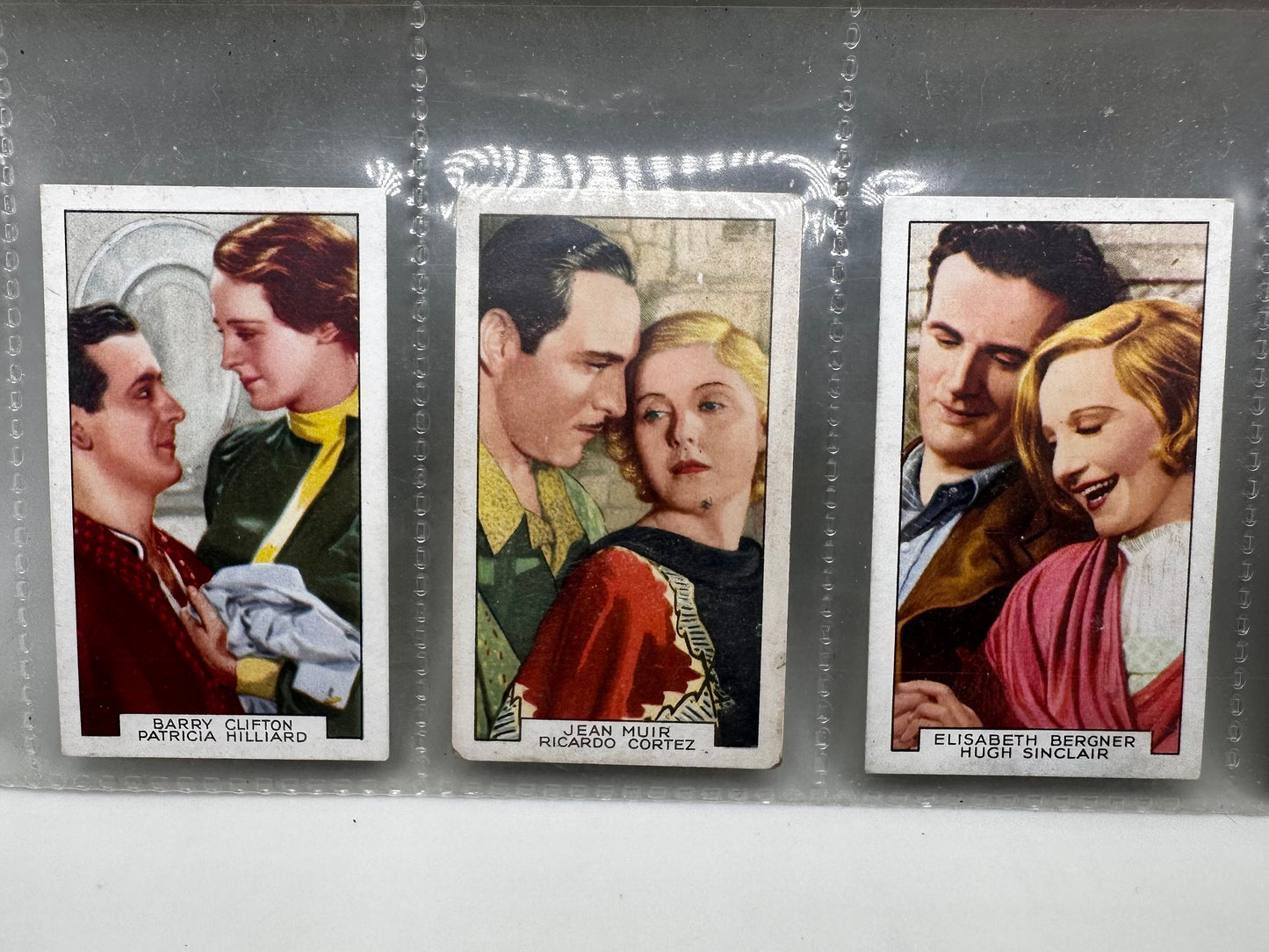 Gallaher LTD Cigarettes Film Partners Tobacco Cards Lot of 10 1935