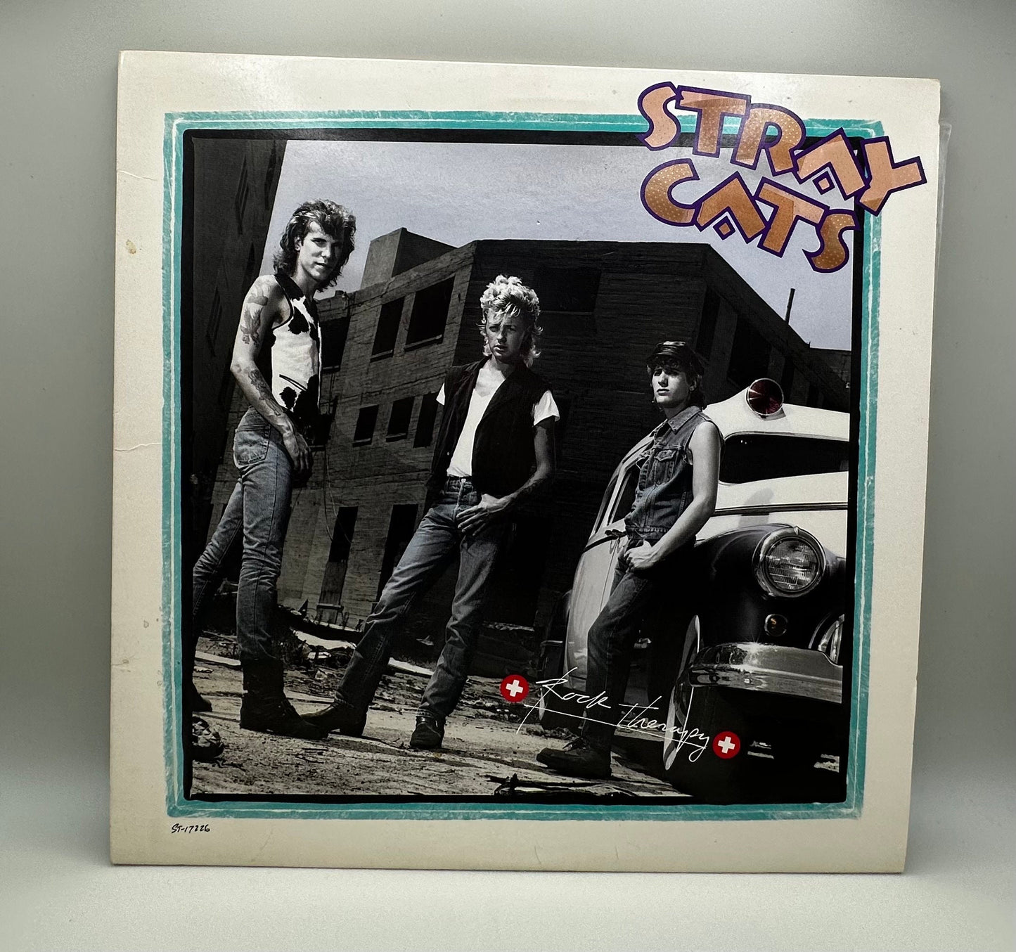 Stray Cats, The - Rock Therapy EMi 1986 Rockabilly Vinyl LP