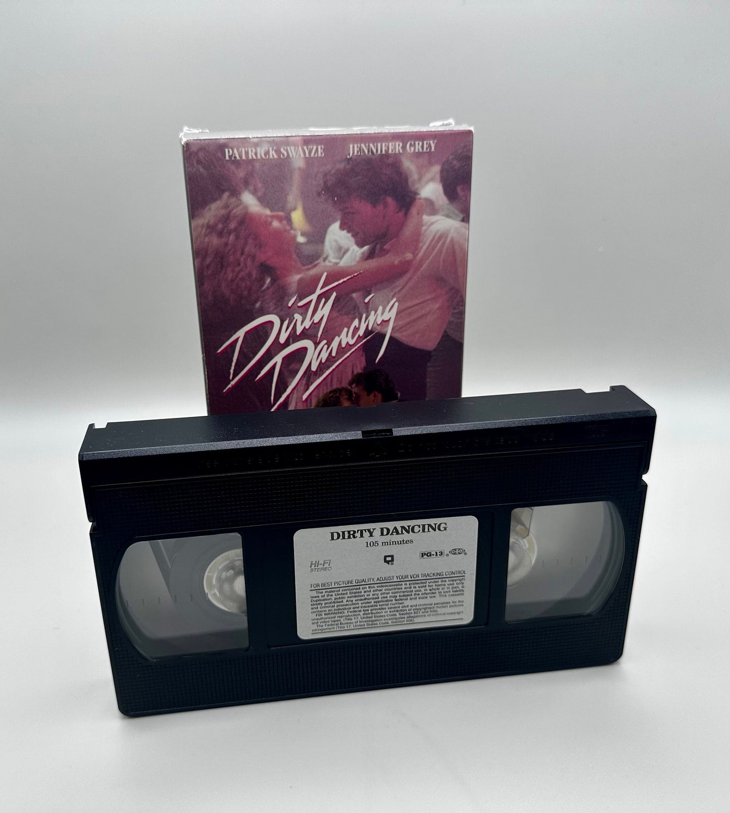 Dirty Dancing FIRST RELEASE VHS Tape Vestron Pictures Patrick Swayze