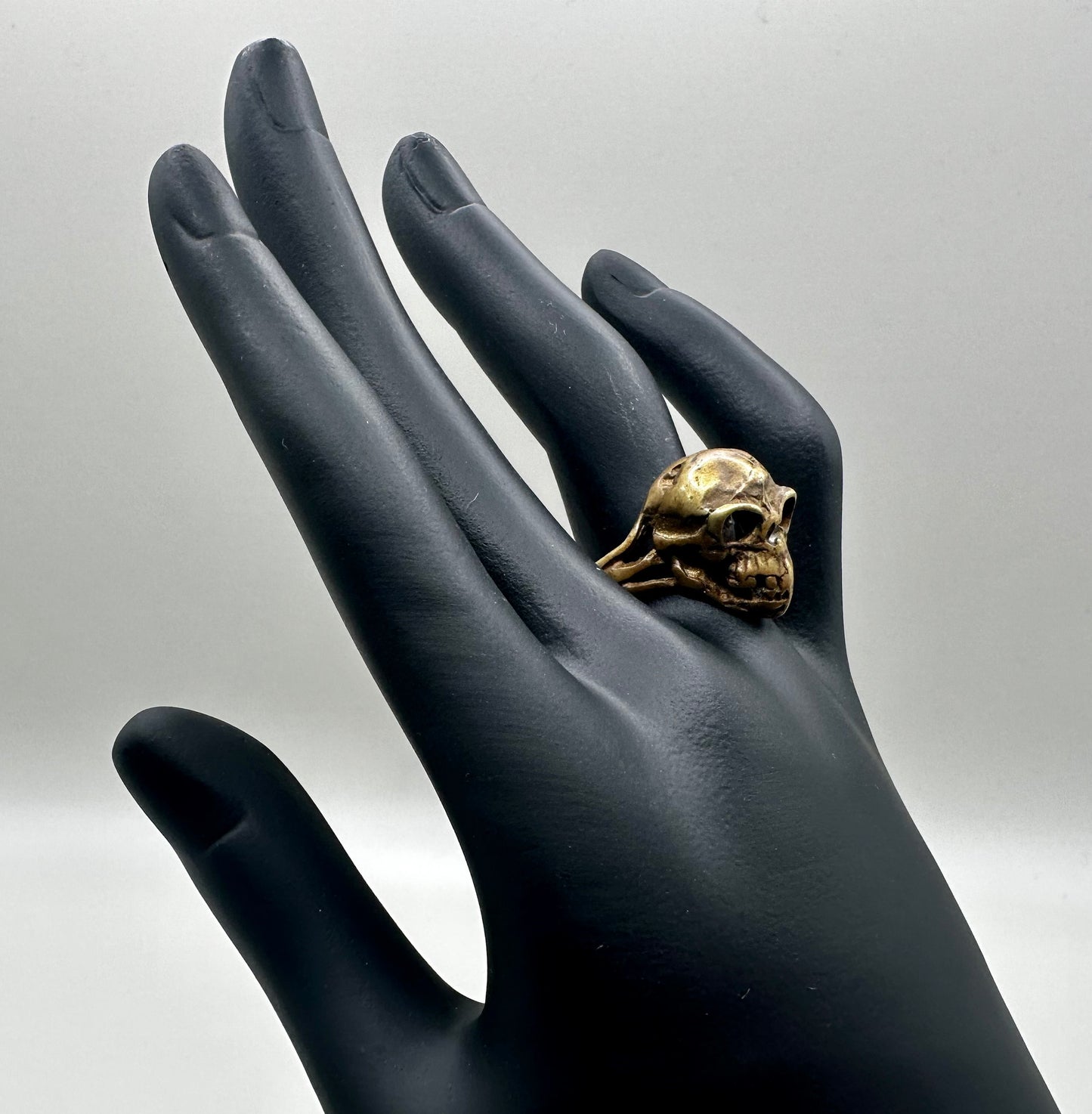 Skull Eastern Caribbean Grenada Vintage Ring Size 10