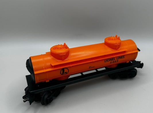 Lionel Lines 6465 Tanker Two Domes Vintage 1960s Post War 0 Gauge Train