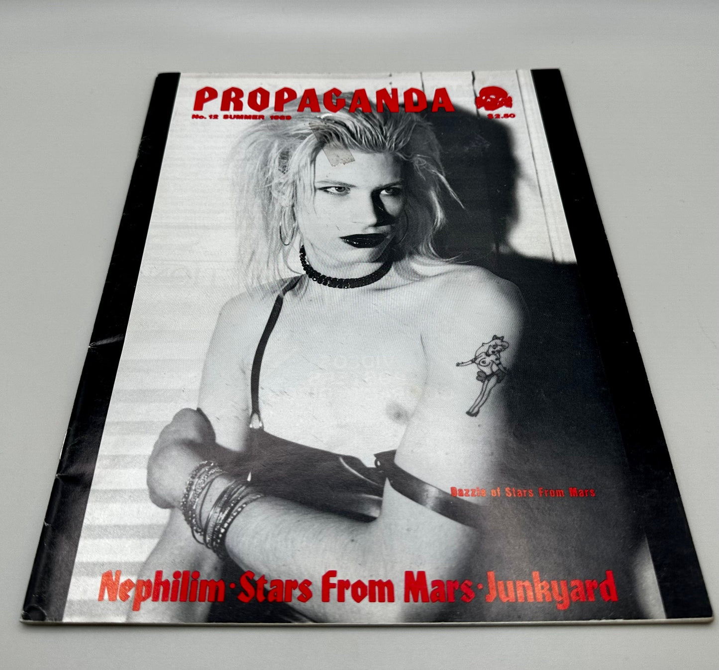 Propaganda Goth Magazine Issue Number 12 Summer 1990 RARE