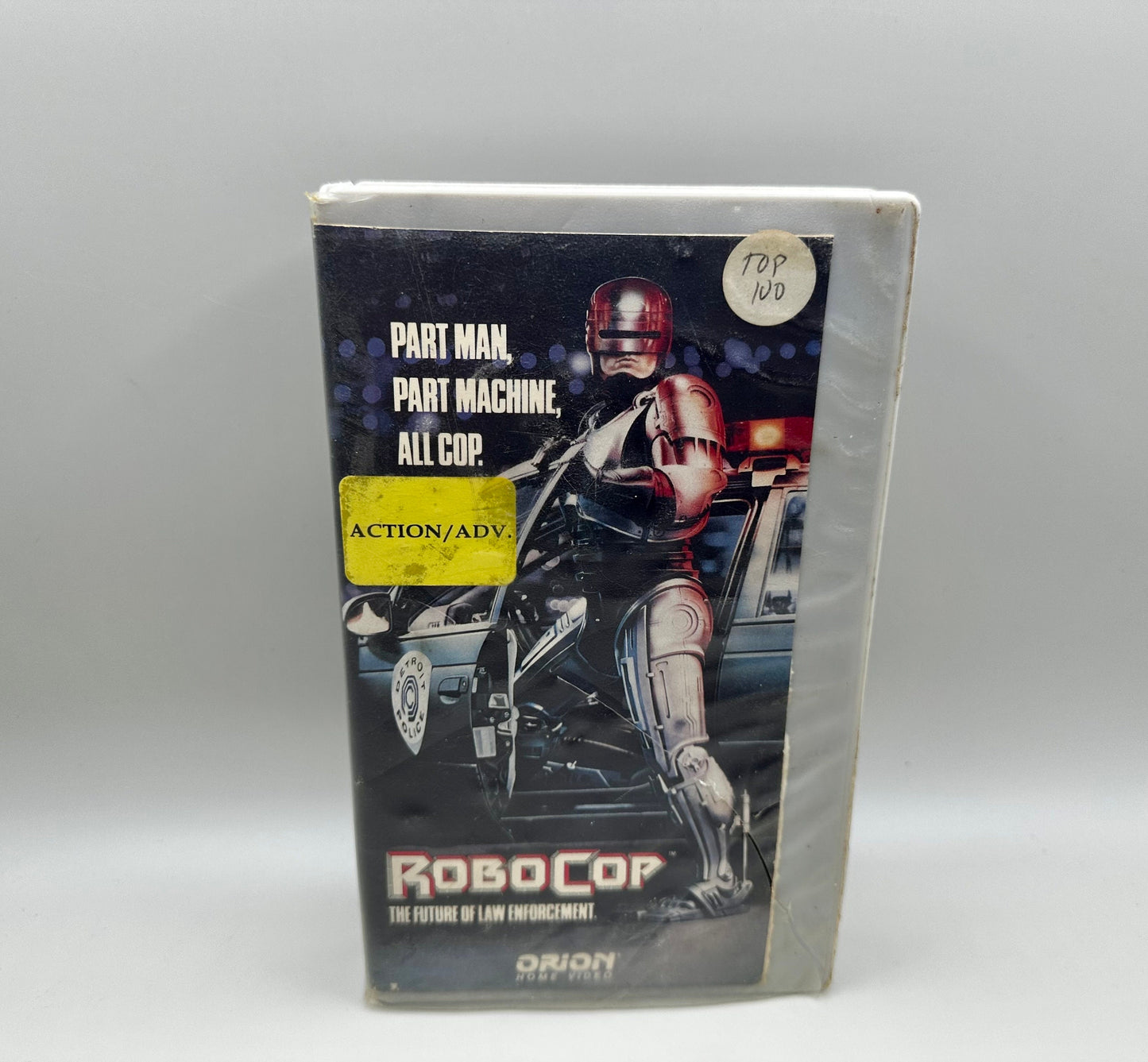 RoboCop Orion 1987 Ex Rental Copy Clam Shell Vintage VHS