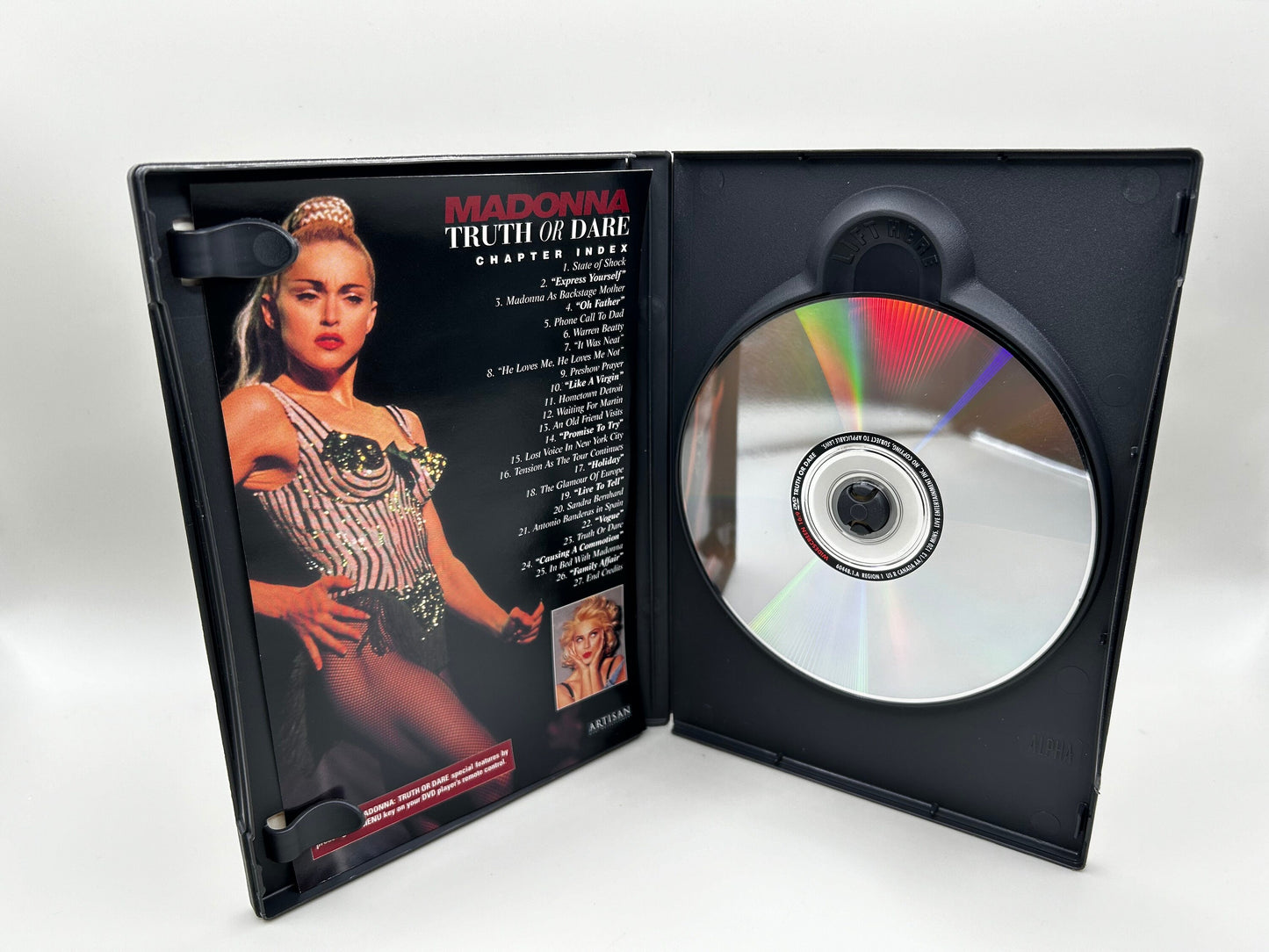 Madonna Truth or Dare Movie 1999 Widescreen DVD