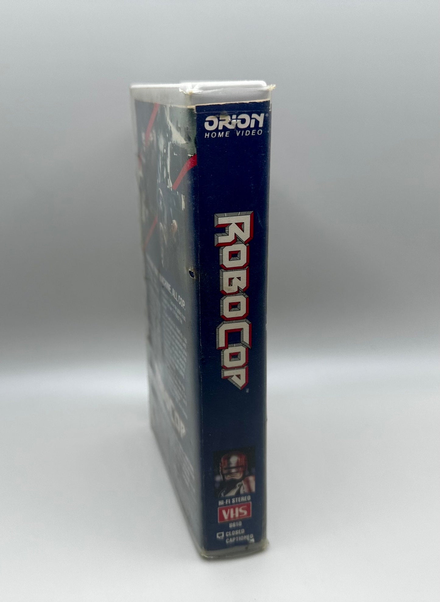 RoboCop Orion 1987 Ex Rental Copy Clam Shell Vintage VHS