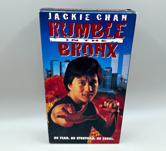 Rumble in the Bronx New Line Home Video Jackie Chan Classic Action Film VHS 1996