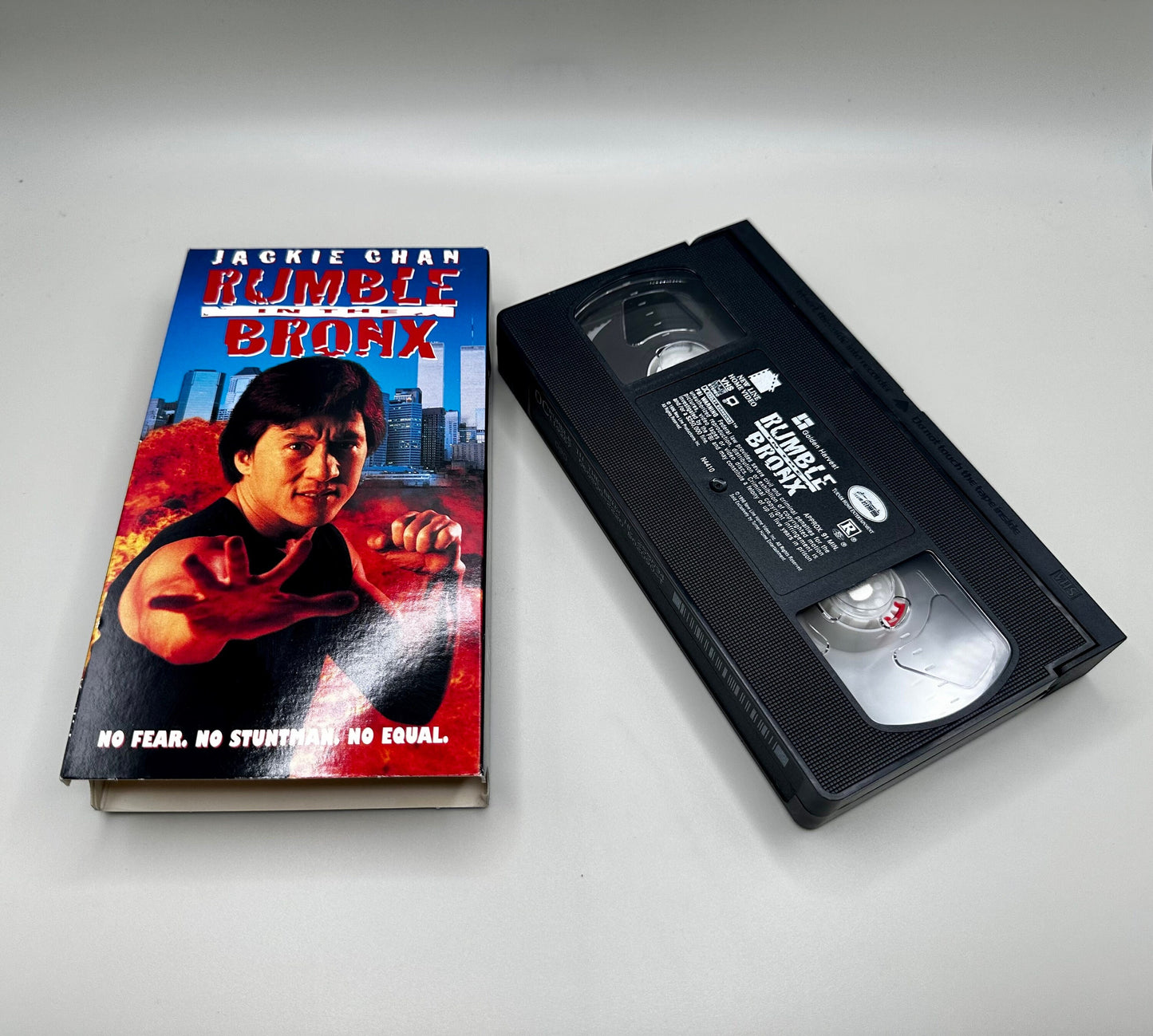 Rumble in the Bronx New Line Home Video Jackie Chan Classic Action Film VHS 1996