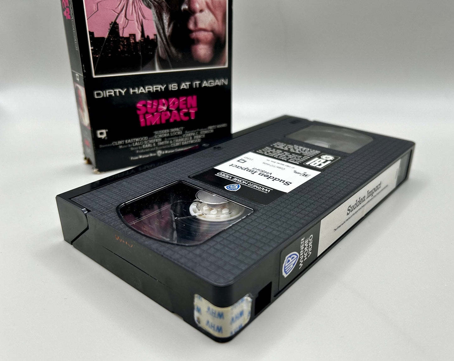 Sudden Impact Dirty Harry is at it Again Clint Eastwood VHS 1990