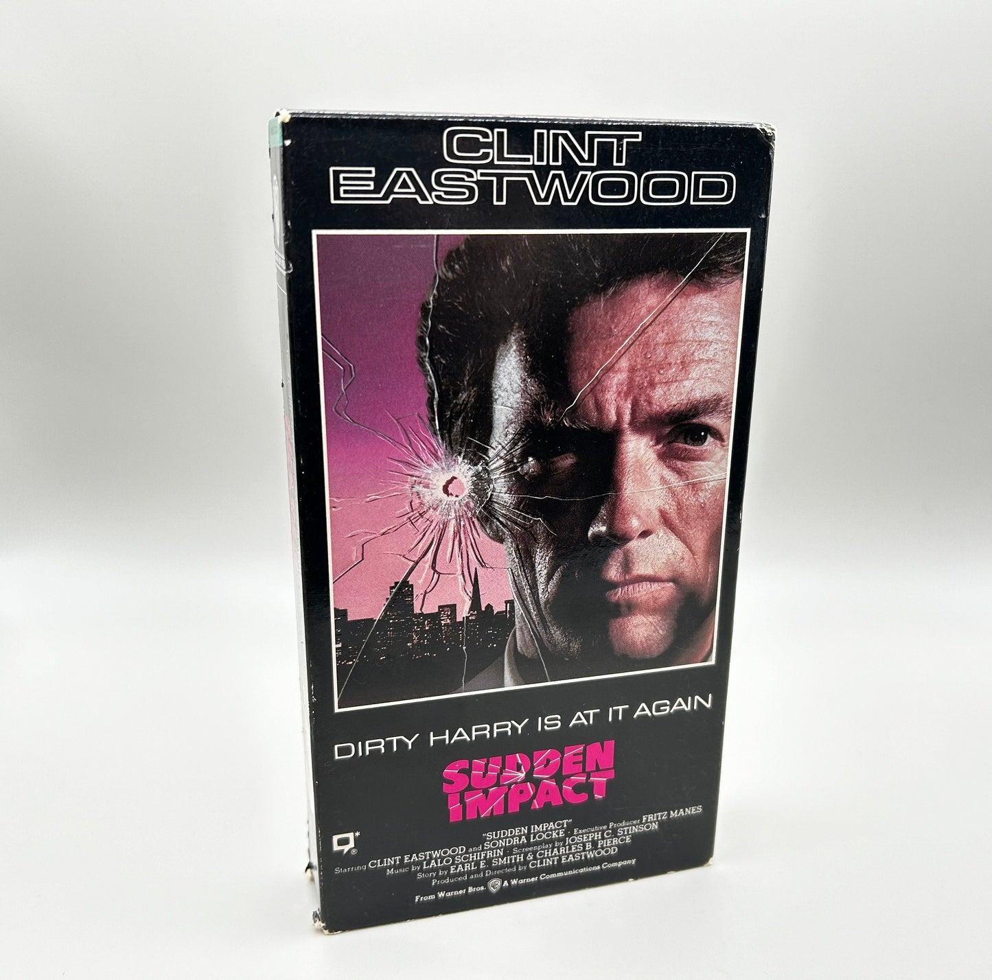 Sudden Impact Dirty Harry is at it Again Clint Eastwood VHS 1990