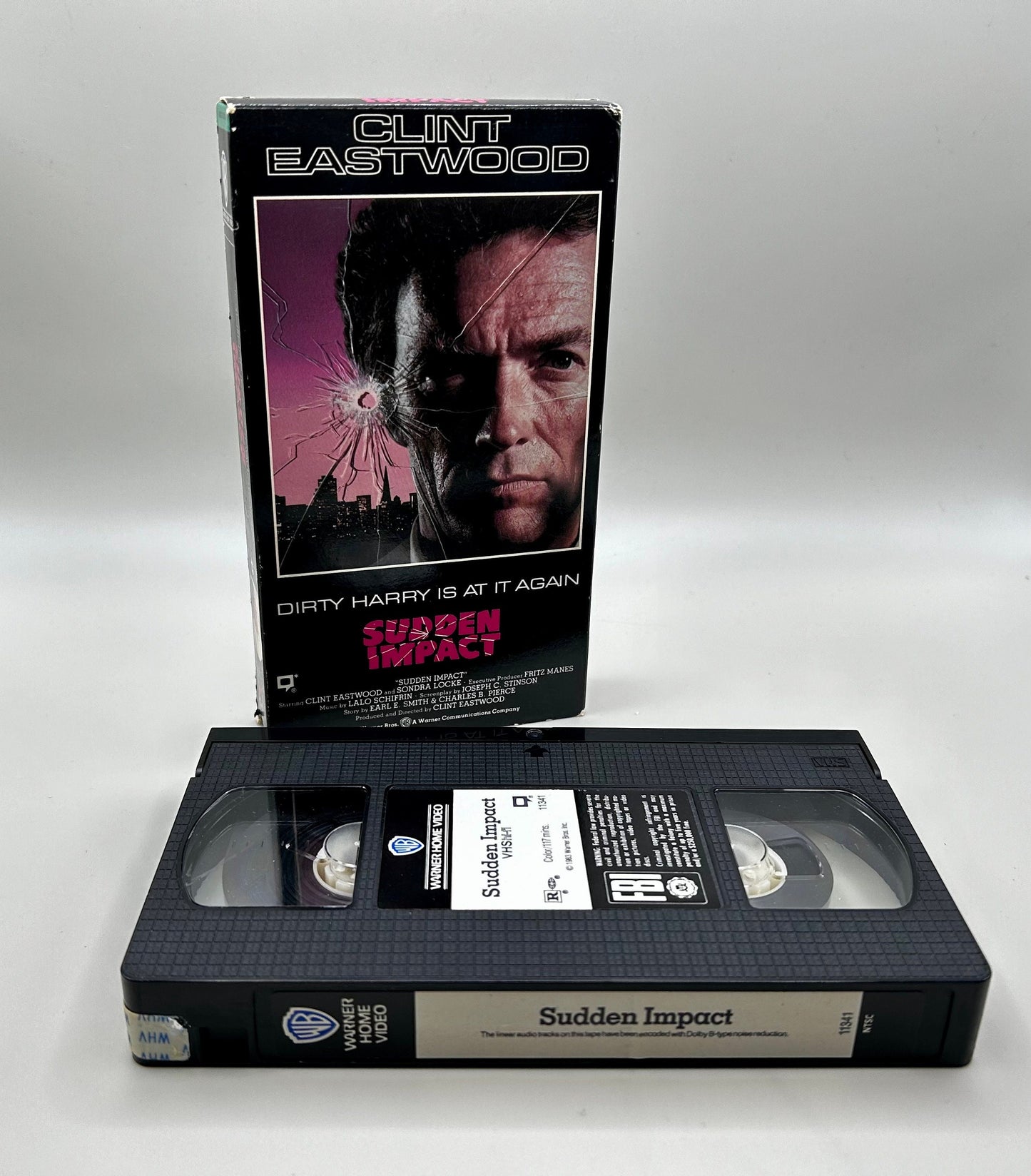 Sudden Impact Dirty Harry is at it Again Clint Eastwood VHS 1990