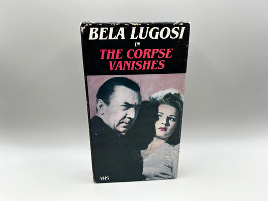 The Corpse Vanishes Bela Lugosi VHS