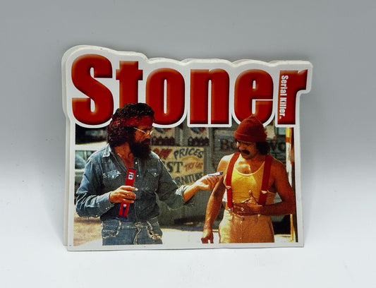 Cheech and Chong Stoner Serial Killer Sticker Company Skate Movie Vintage 90s