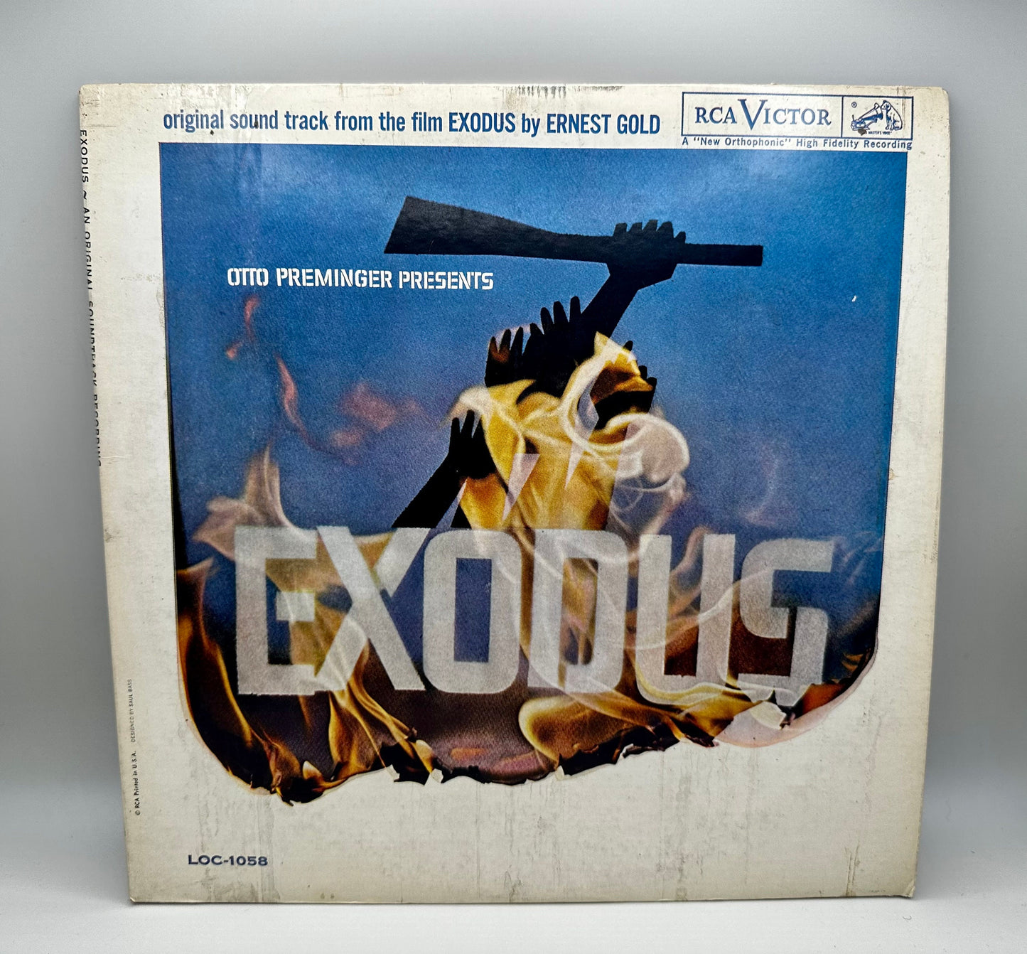 Exodus 60s Movie Soundtrack OST Otto Preminger Paul Newman