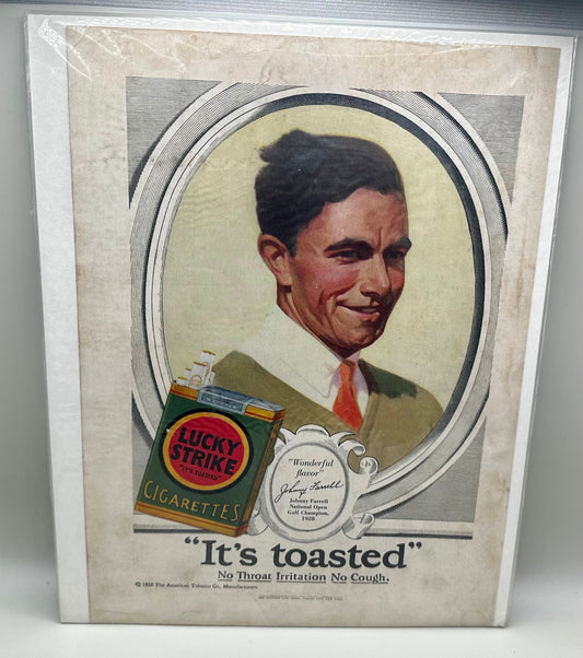 Lucky Strike Cigarettes 1928 Print Ad 10 x 13.5 Wall Art