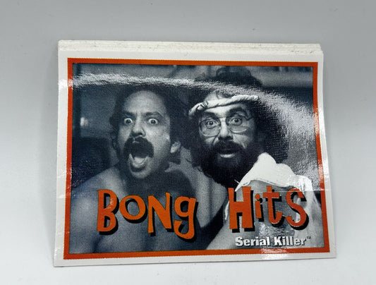 Cheech and Chong Bong Hits Serial Killer Sticker Company Skate Movie Vintage 90s