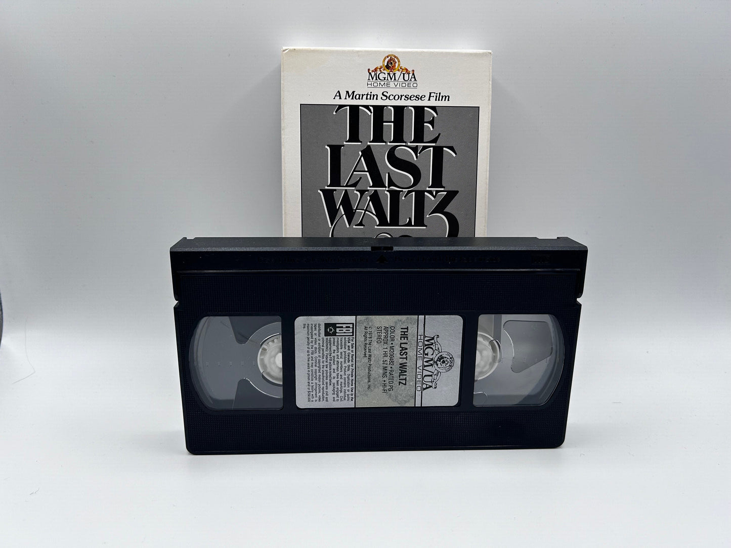 The Last Waltz VHS Martin Scorsese The Band VHS