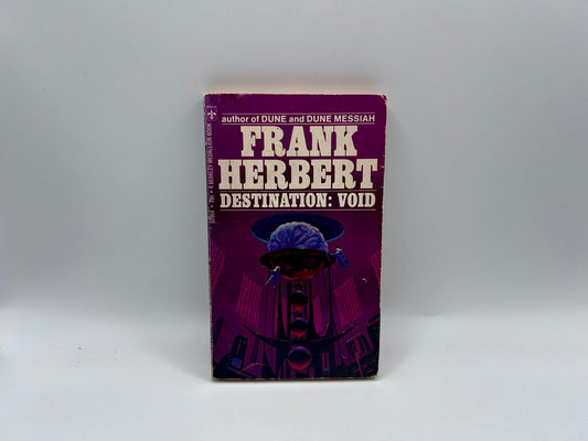 Frank Herbert Destination: Void 1971 Vintage Sci-Fi Book