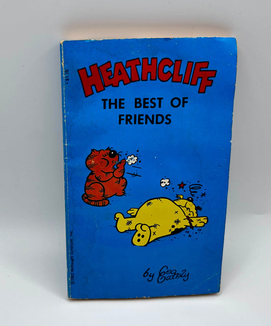 Heathcliff Best Of Friends Vintage 1980s  George Gately Paperback Digest Comic Book