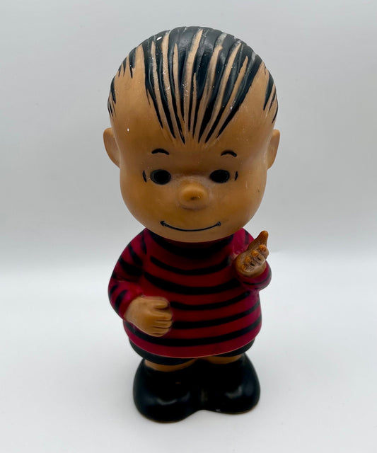 Linus Peanuts United Feature Syndicate Charlie Brown Squeak Doll Vintage 1958 Charles Schultz RARE