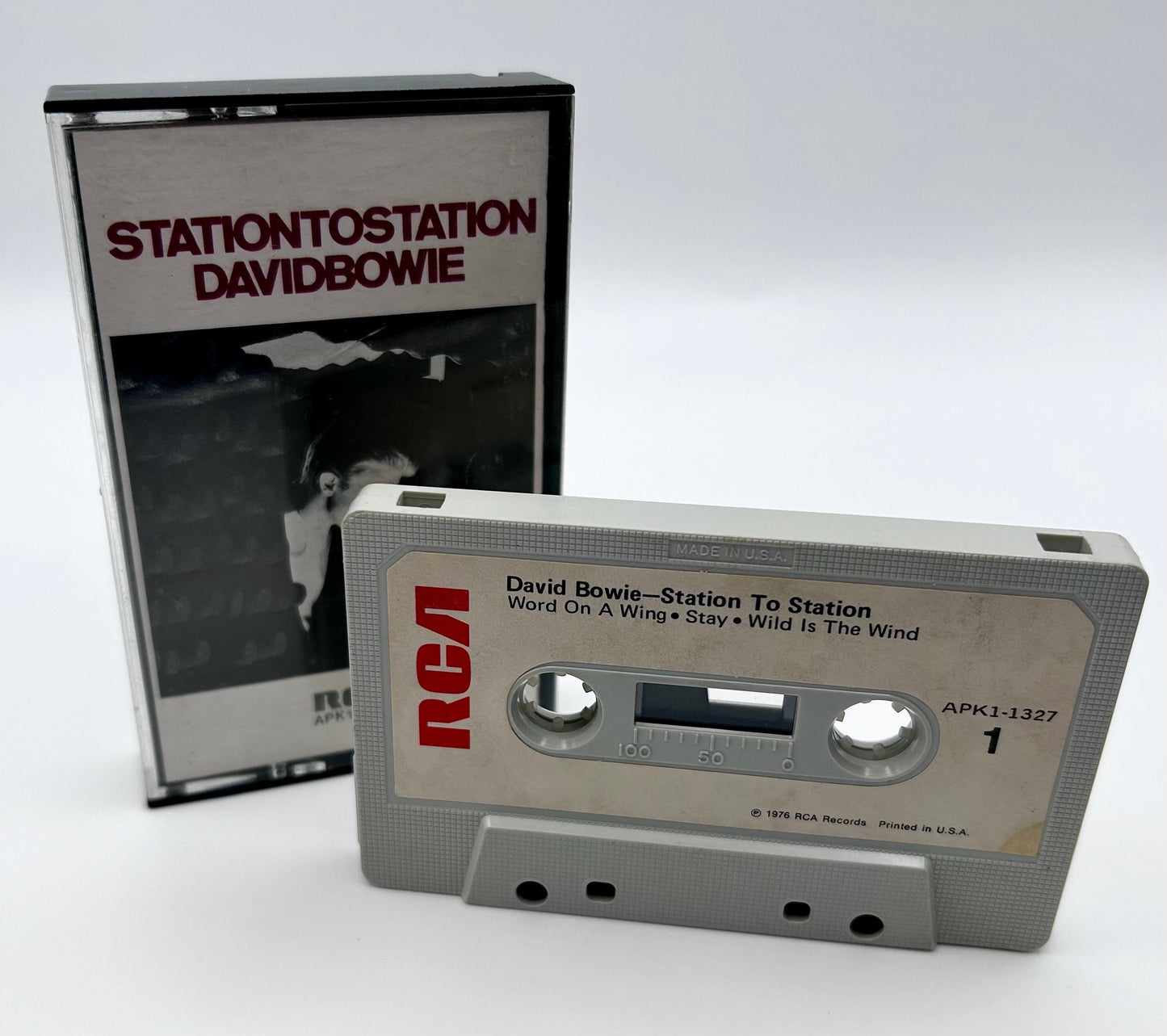 David Bowie Station To Station RCA AQK1-1327 OOP Cassette Tape TESTED