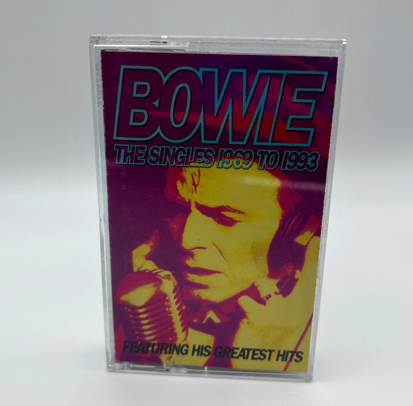 David Bowie The Singles: 1969-1993 Rock Glam OOP Double Album RARE 2 Cassette Tapes TESTED