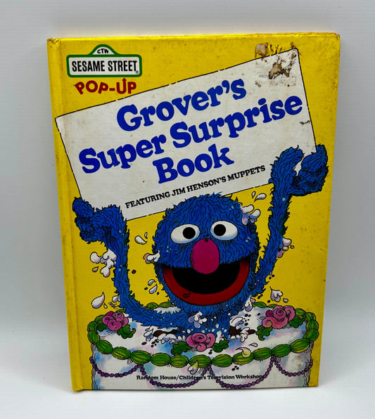 Grover’s Super Surprise Pop-Up Book 1978 Sesame Street with Jim Henson’s Muppets