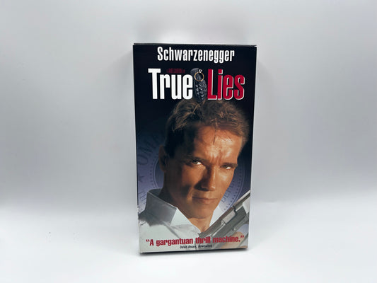 True Lies - James Cameron, Arnold Schwarzenegger, Jamie Lee Curtis, Tom Arnold VHS 1995