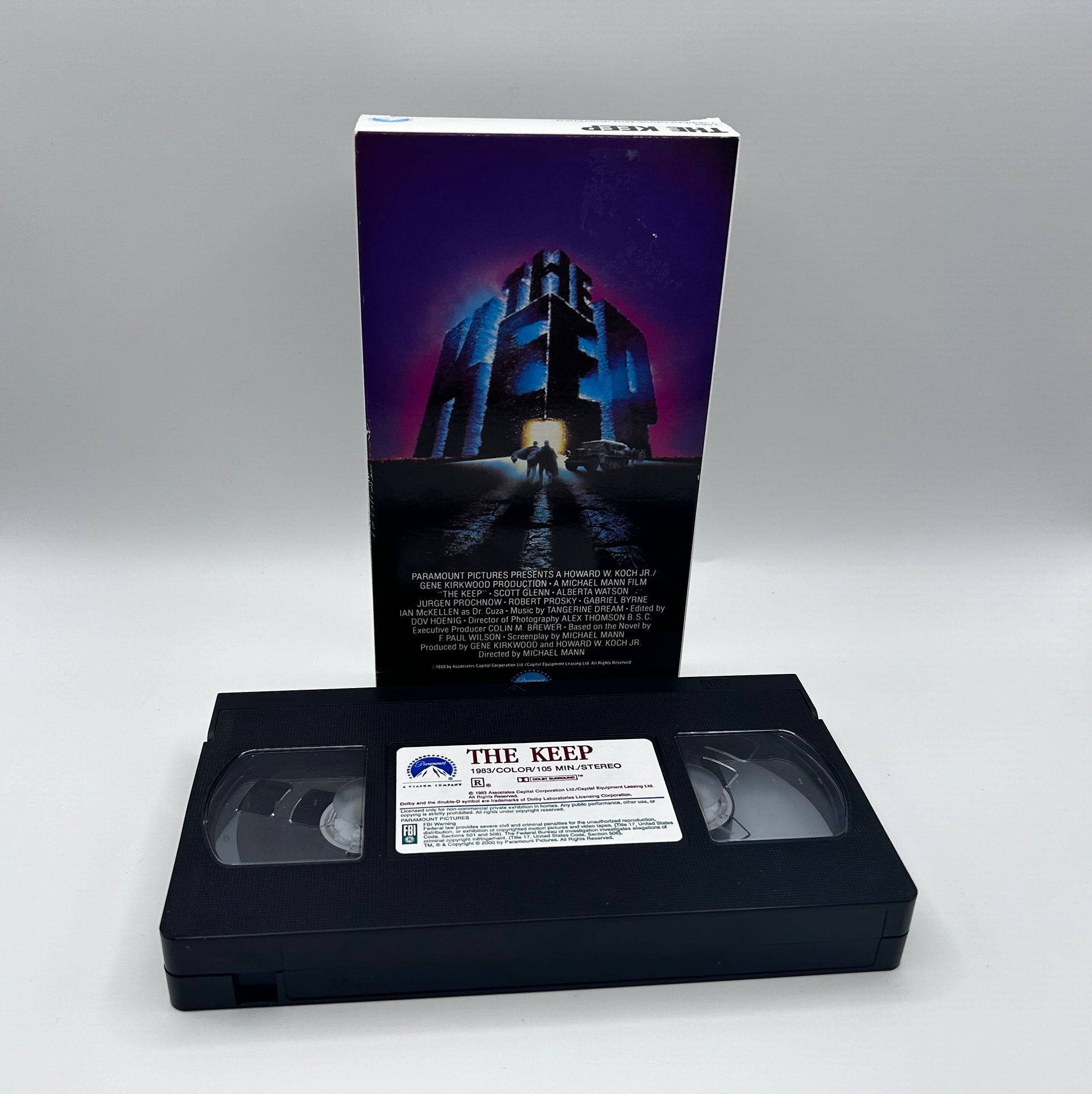 The Keep VHS Michael Mann Tangerine Dream Ian McKellen 80s Horror Video