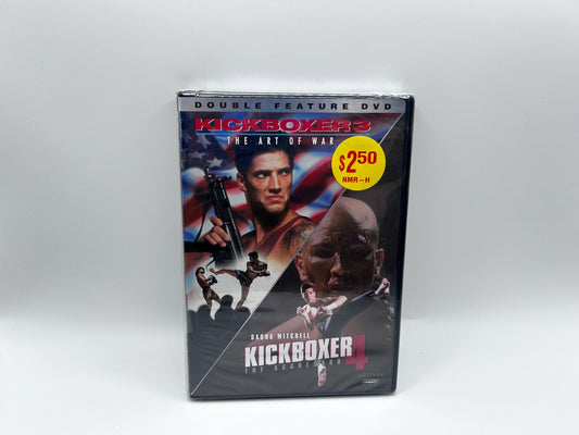 Kickboxer 3 The Art of War / Kickboxer 4 The Aggressor DVD 2003 Brand New DVD