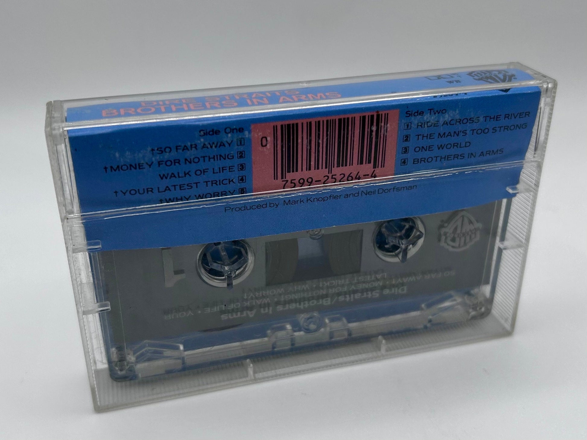 Dire Straits Brothers In Arms 1985 Cassette Tape TESTED