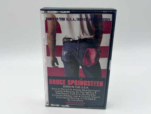 Bruce Springsteen Born in the USA 1984 Cassette Tape TESTED