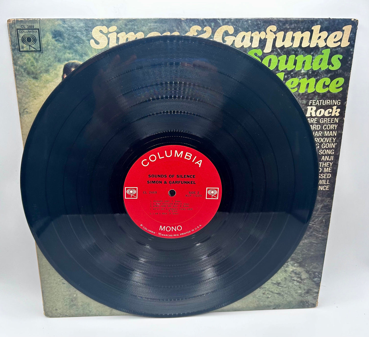 Simon & Garfunkel Sounds Of Silence CL 2469 Vinyl LP 1965