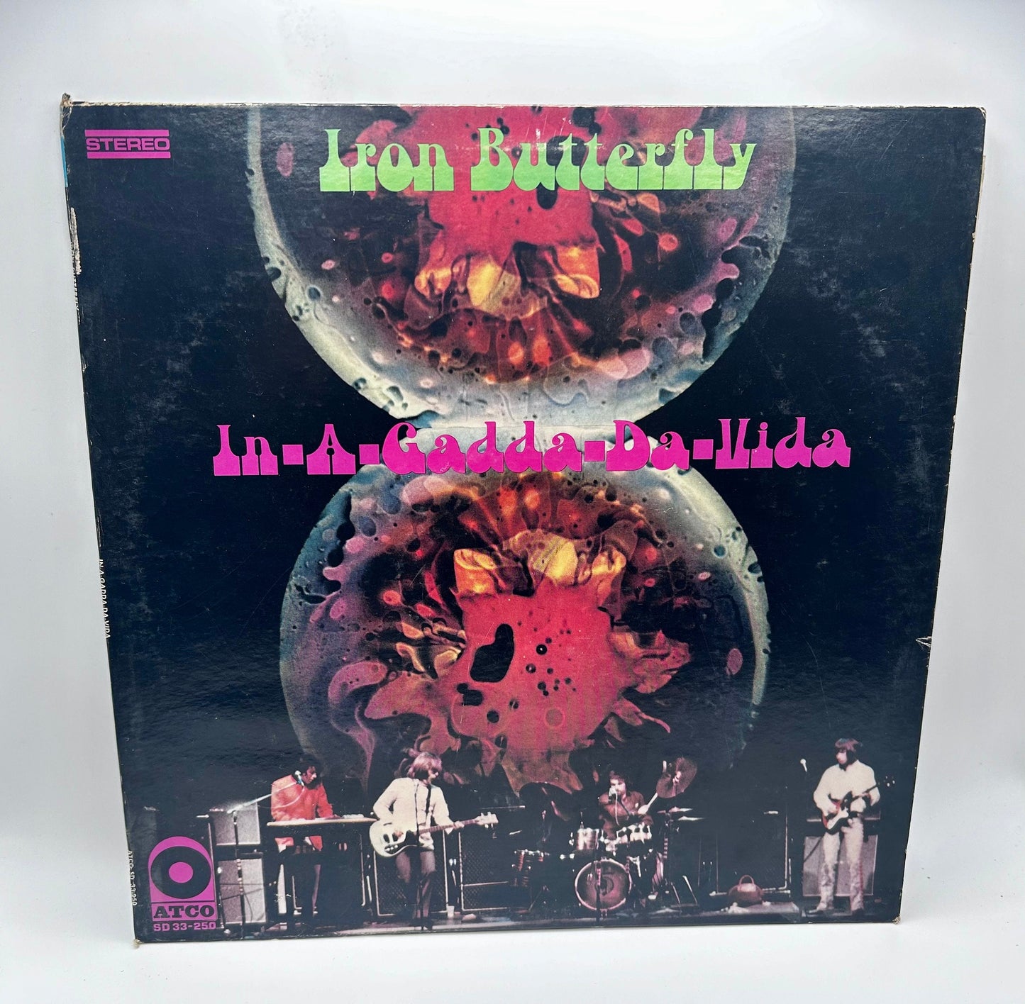 Iron Butterfly – In-A-Gadda-Da-Vida 1968 Atco SD 33-250 Vinyl LP