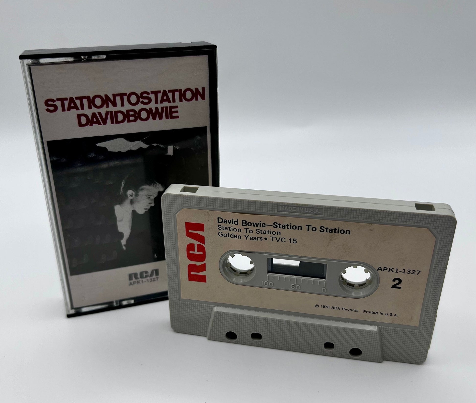 David Bowie Station To Station RCA AQK1-1327 OOP Cassette Tape TESTED