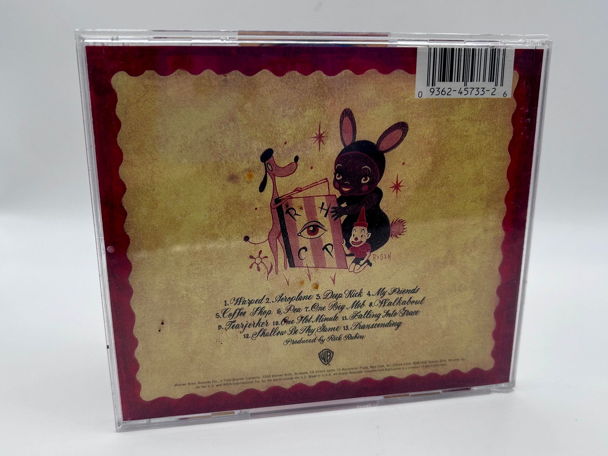 The Red Hot Chili Peppers - One Hot Minute CD 1995 TESTED