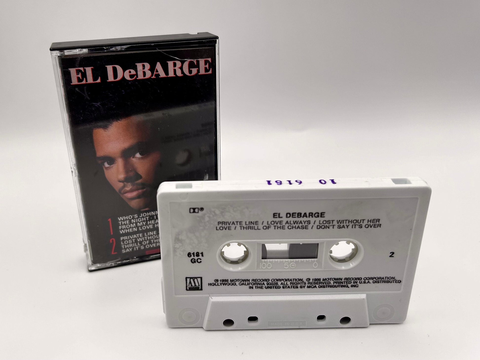 El DeBarge Self Titled R&B Album 1986 Cassette Tape TESTED